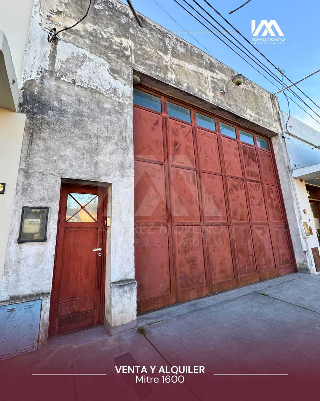 Alvarez Moreno Propiedades - Brinda asesoramiento y soluciones a nuestros clientes en lo que se refiera al mercado inmobiliario. Ventas, tasaciones, alquileres de todo tipo de propiedadesEXCELENTE GALPON EN ALQUILER!!
